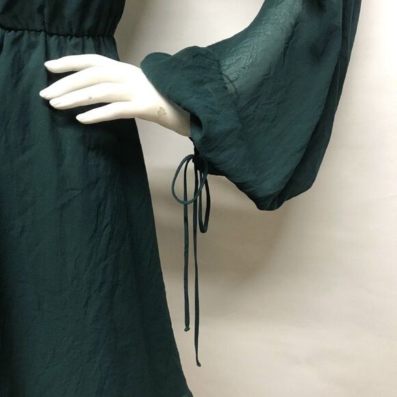 DRESS THE POPULATION Open Back Chiffon Mara Sexy L - Picture 5 of 13